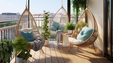 Explore Balcony Hanging Chairs for Comfort and Modern Living