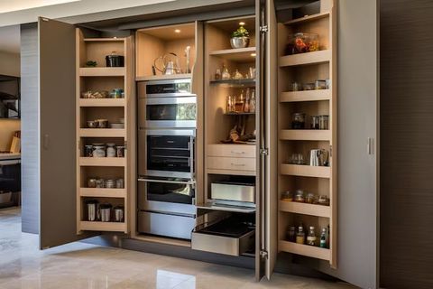 Learn Sliding Track Pantry Cabinets: Smart Storage Ideas and Suggestions